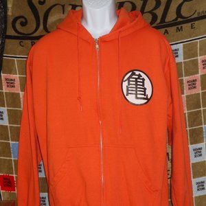 Dragonball Z Kame Symbol Zip-Up Hoodie